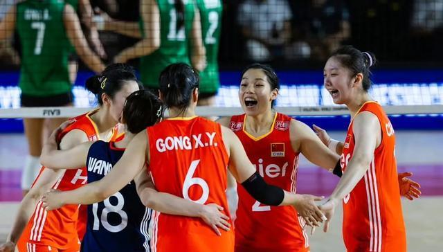 国女排可以, 与法国队相, 要后排保障